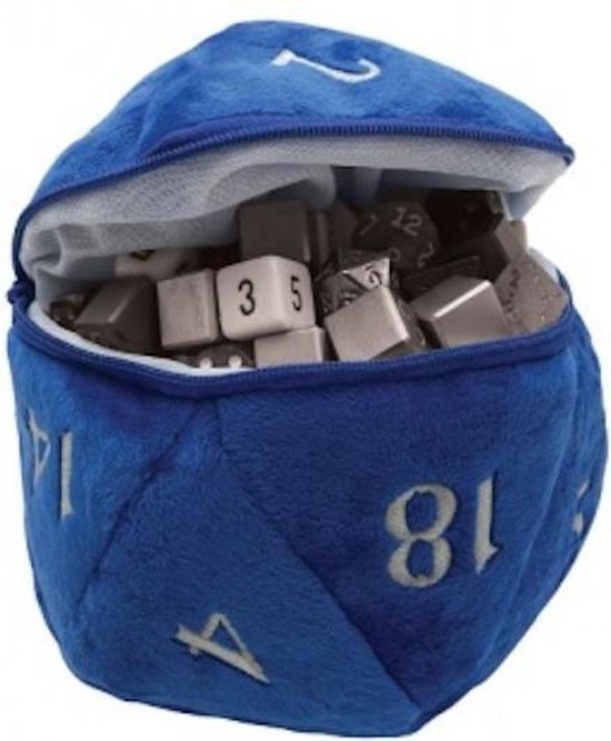 Afbeelding van het spel UP - D20 Plush Dice Bag - Blue