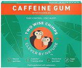 Two Wise Chimps Clever By Nature Cafeïne Kauwgom ( 12 pak)