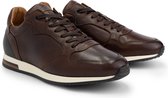 DenBroeck Waydell St. Leren herensneakers - Bruin Leer - Maat 40