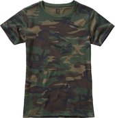 Brandit - Basic Dames T-shirt - L - Groen