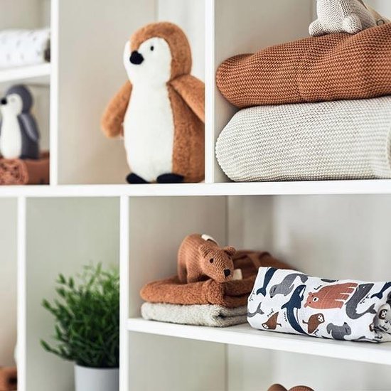 Jollein Baby Hydrofiel Washandje Spot - Caramel - 3 Stuks van Jollein — afbeelding 5