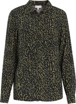 Cassis Dames Blouse in viscose met dierenhuidprint - Tuniek - Maat 42