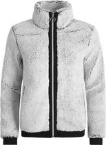 Luhta Inkeroinen Teddy Full Zip Vest - Outdoorvest Voor Dames - Wit/Zwart - M