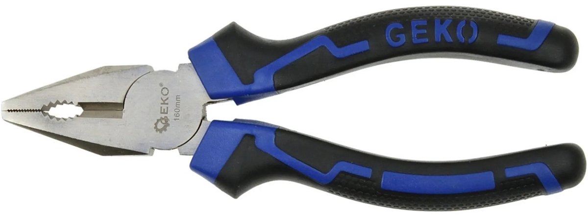 GEKO Universele combinatietang - 160 mm - Staal - Precisie snijden