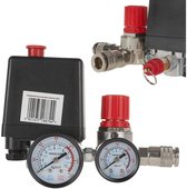 Régulateur de pression GEKO pour compresseurs - 230V - 12 bar - Avec soupape de sécurité
