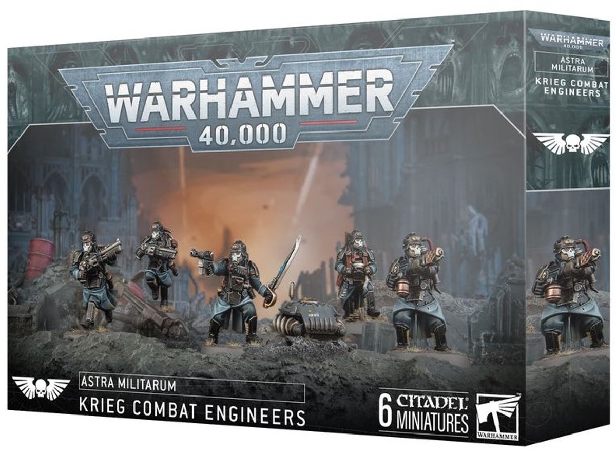 Warhammer 40K - Astra Militarum - Krieg Combat Engineers (47-76)