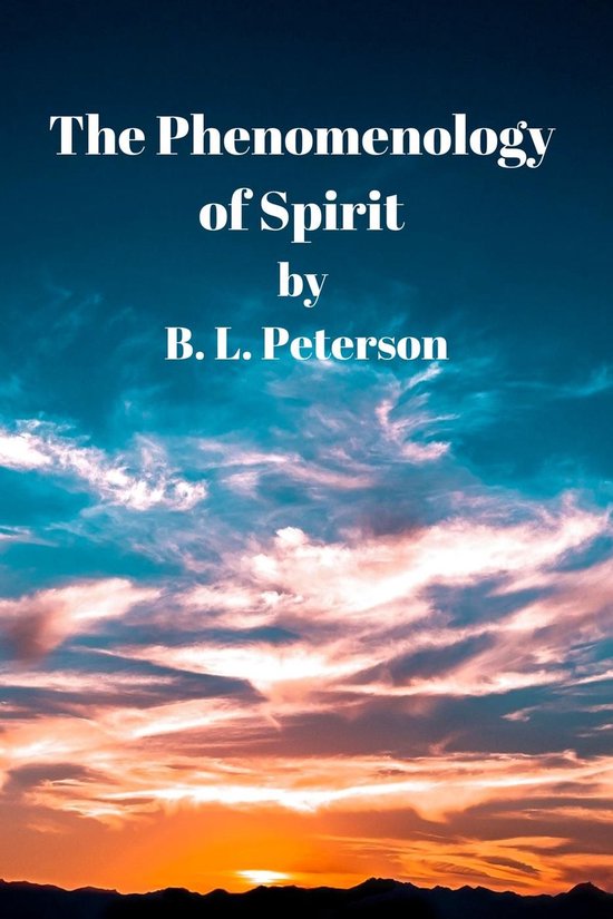 The Phenomenology Of Spirit - cover