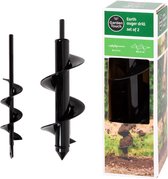 Garden Touch grondboor-set 2-delig