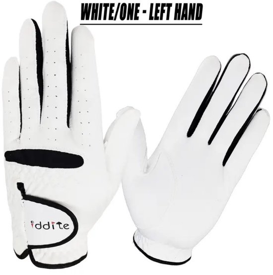 Nivard Golfhandschoenen - Golf Accessoires - Handschoen AntiSlip - Heren - Links - Wit - Maat M/L van Nivard — afbeelding 2