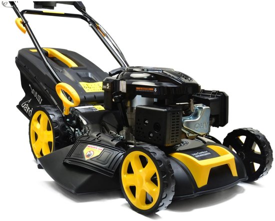 John Gardener Zelfrijdende grasmaaier - 51 cm snijbreedte - 7 hoogtestanden - 196cc motor - Grote achterwielen van John Gardener — afbeelding 5