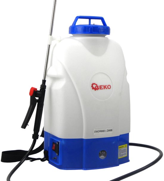 GEKO Batterij aangedreven sproeier - 20L - Efficiëntie en gemak - Voor grote oppervlakken van Geko — afbeelding 2