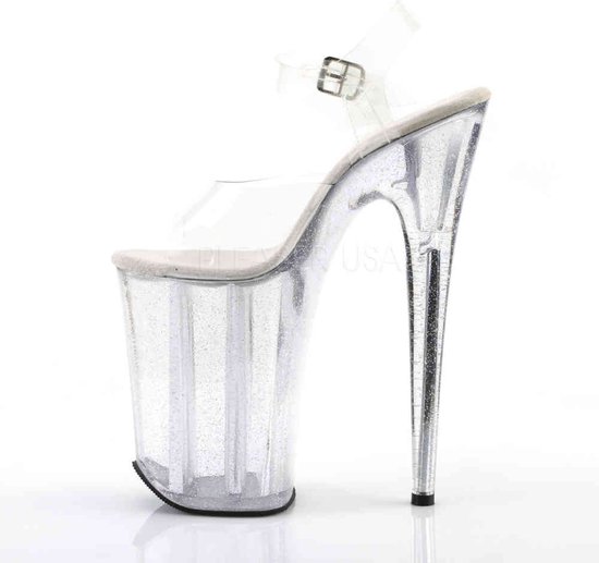 Pleaser - INFINITY-908MG Sandale à bride à la cheville, Chaussures de pole dance - US 11 - 41 Chaussures - Zwart