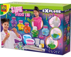 foto van 🫟 SES Creative - Explore - Science Slime Lab - Experimenteer met Slijm - Maak je eigen Slime Creaties – Slijm maken - Sinterklaas Cadeautjes