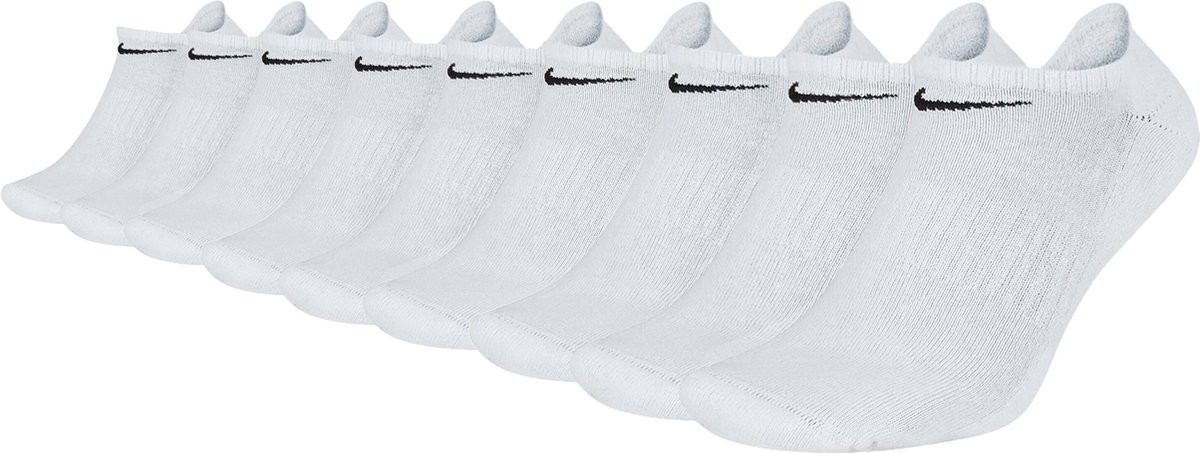 SOKKEN 9 paar Nike Everyday Cushioned No Show sokken SX7673 Wit