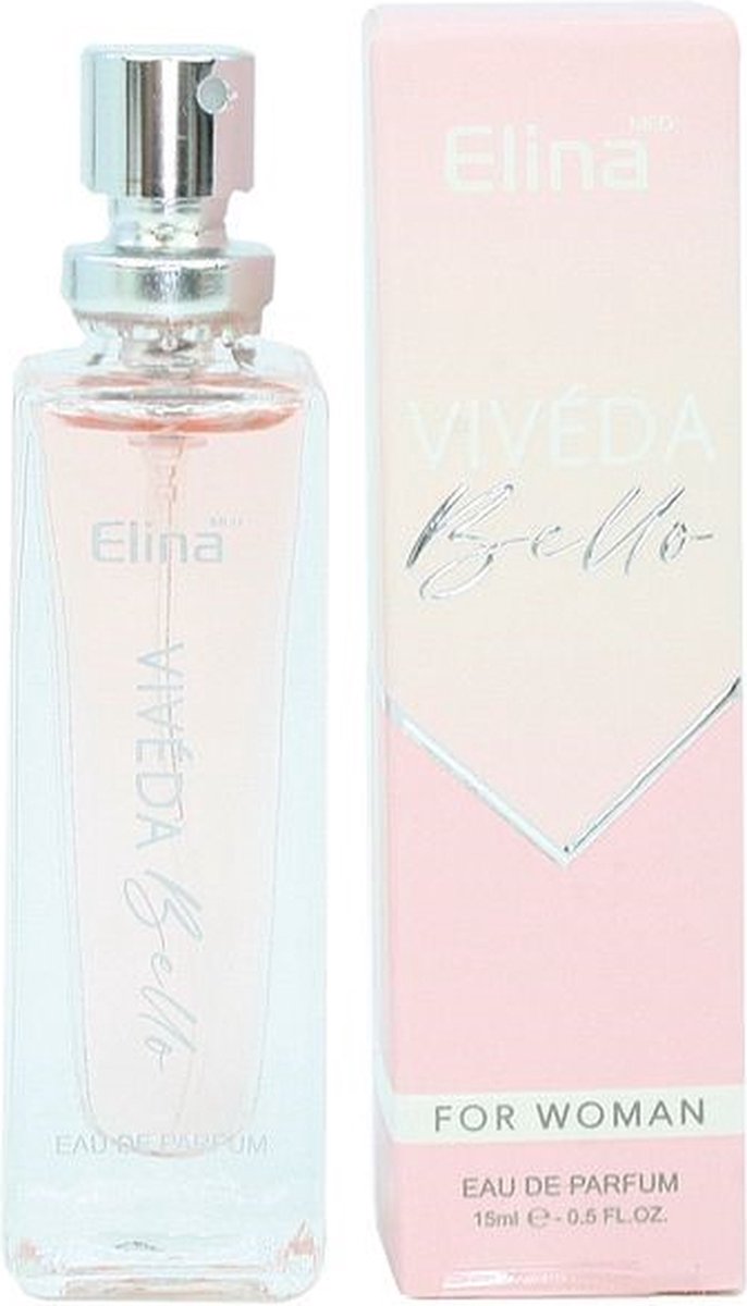 Elina - viveda bello eau de parfum - parfum voor dames - 15ml