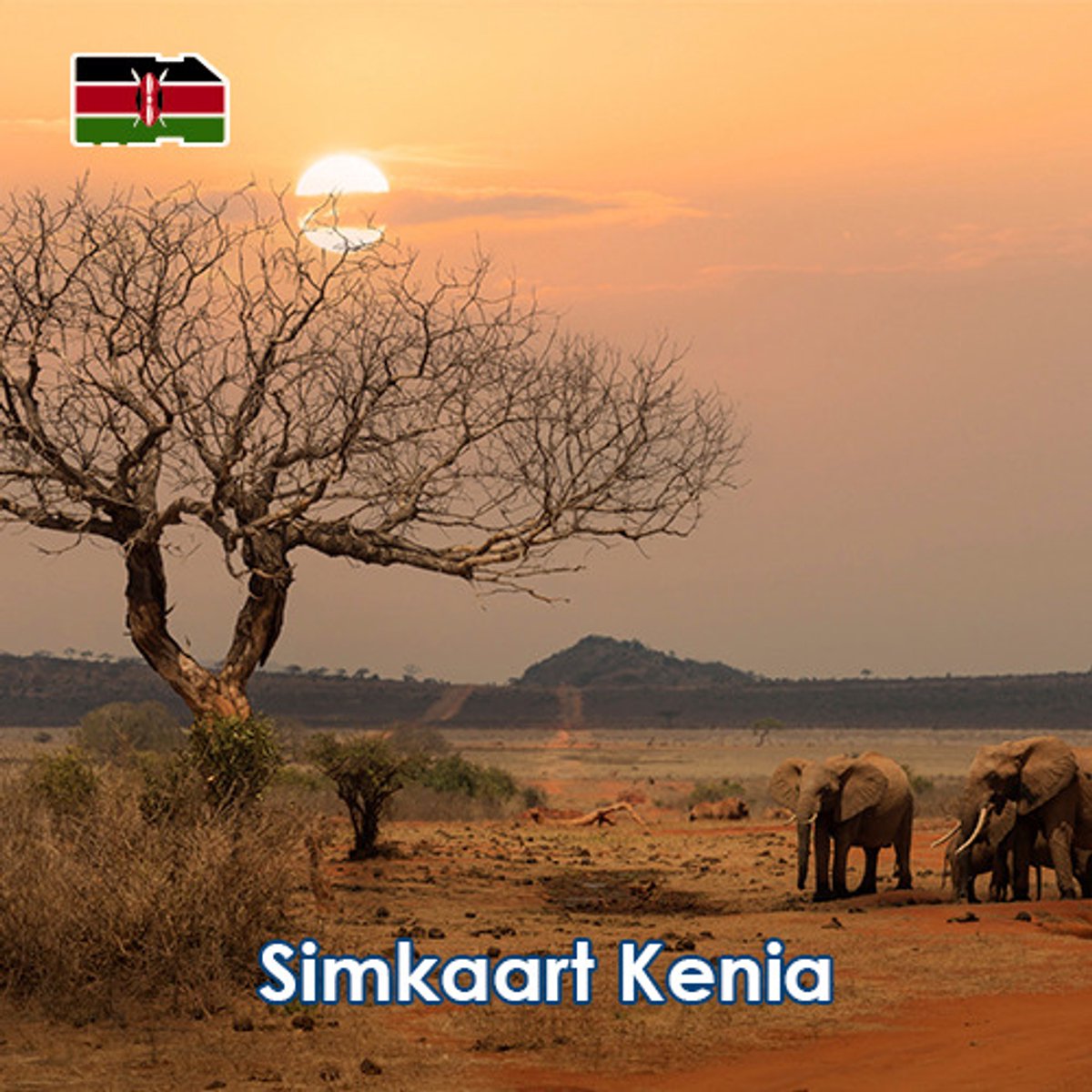 Data Simkaart Kenia - 3GB