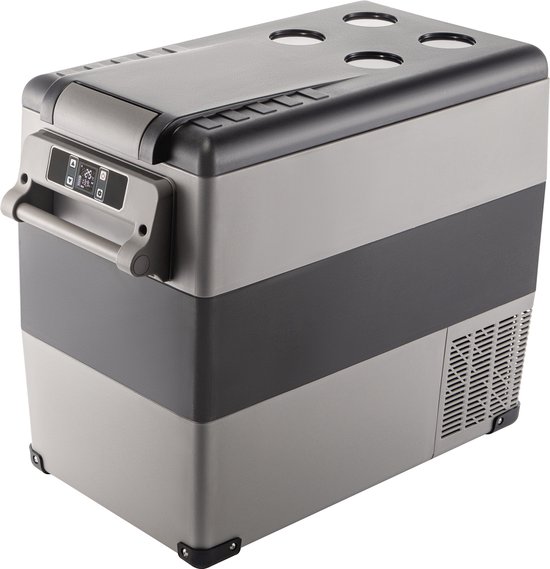 VEVOR Auto Koelkast Compressor, 220 V 45 W Auto Koelkast Mini, 55 L Mini Koelkast, Met Batterij Beschermingssysteem En 2 Stroomkabels, Veel Gebruikt Veel Plaatsen, Boot, Vrachtwagen, Auto Enzovoort van Vevor — afbeelding 2