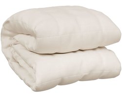 vidaXL Verzwaringsdeken 220x230 cm - 15 kg Slaapdeken - Verzwaringsdeken - Weighted Blanket - Drukkend Gevoel - Relaxatie