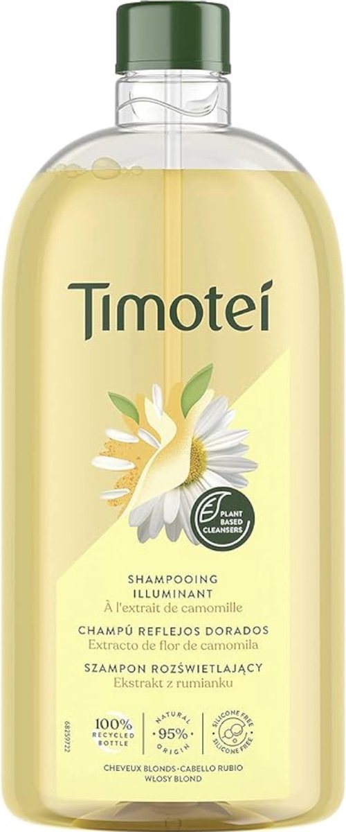 Timoteí shampoo illuminating camomile extract 750ML