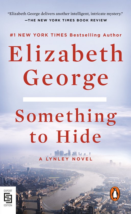 A Lynley Novel- Something to Hide - cover