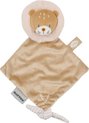 Nattou FLO, ERNEST & OLI Mini Knuffeldoekje - Leeuw - 19 cm - Bruin