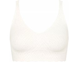 sloggi ZERO Feel Bliss Bralette Dames Beha - WIT -