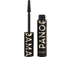 L'Oréal Paris Panorama All Night Black Mascara - Voor lengte, separatie en volume - Flexibele en langhoudende formule geschikt voor gevoelige ogen - Zwart - 10ml