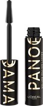 L'Oréal Paris Panorama All Night Black Mascara - Voor lengte, separatie en volume - Flexibele en langhoudende formule geschikt voor gevoelige ogen - Zwart - 10ml