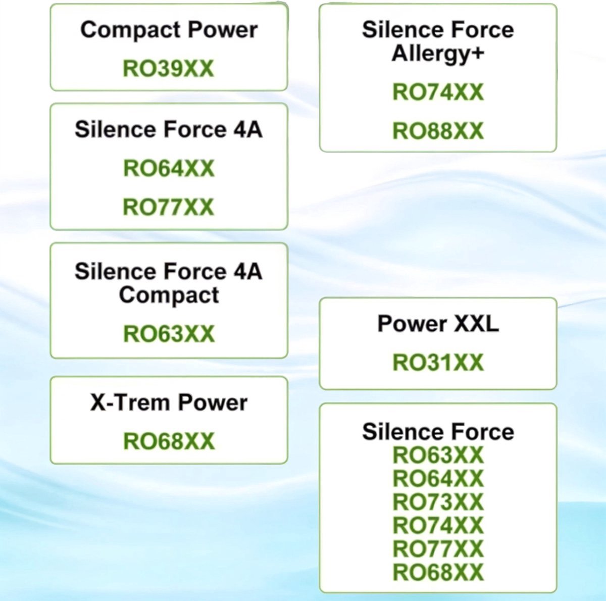 10 Pièces Sac Aspirateur Pour Rowenta Higène Zr200520 Zr200720 Zr200920 Silence Force X-Trem