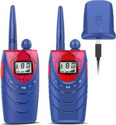 OxyFlowzy® Walkie Talkie Oplaadbaar - Walkie Talkie Kinderen - Walkie Talkie Met Oplader - Walkie Talkie Kinderen Oplaadbaar - Walkie Talkie Oplaadbaar Kinderen