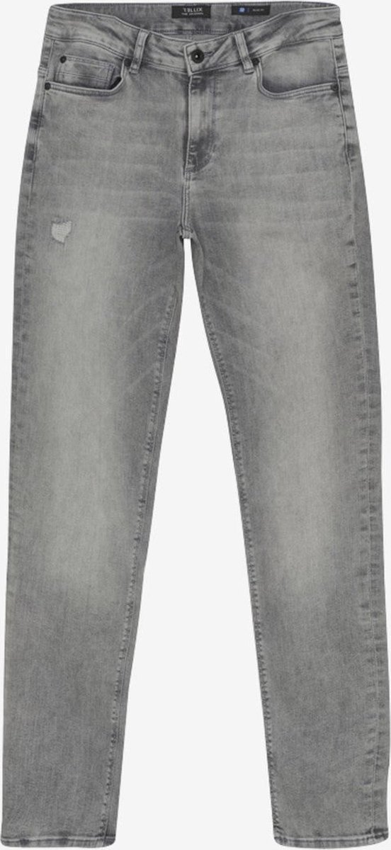 Rellix - Jeans Slim Fit - Grijs denim - Maat 146