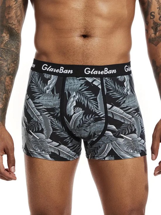 Rubber gele eenden heren ondergoed boxerslip zachte korte broek stretch onderbroek