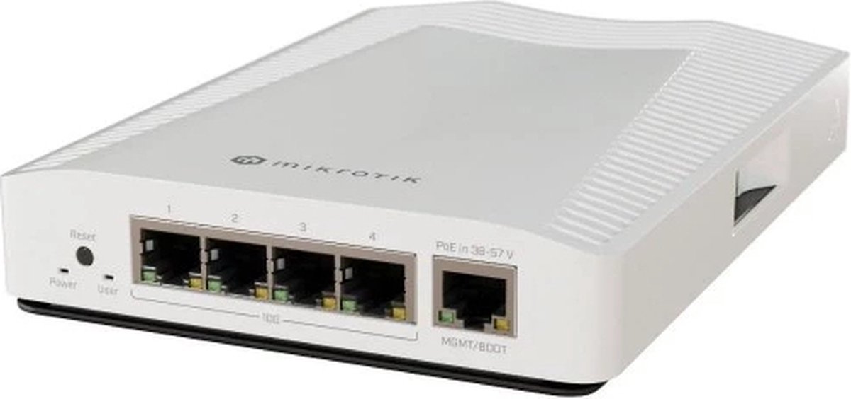 Mikrotik CRS304-4XG-IN netwerk-switch 10G Ethernet (100/1000/10000) Power over Ethernet (PoE) Wit