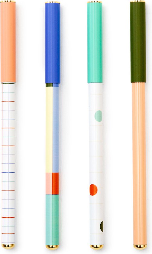 Foto: Kikkerland pennenset balpennen schrijfwaren schrijven inkerie