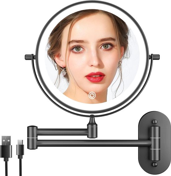 Gérard Brinard LED spiegel 10x vergrotend Make-up spiegel ✔️ online kopen Gérard Brinard LED spiegel 10x vergrotend Make-up spiegel ✔️ online kopen