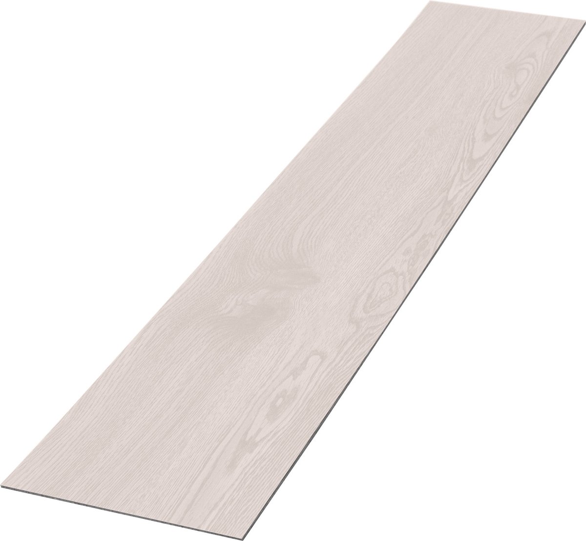 Deluxe PVC klevende vinylvloer voor 2,23 m² witte eik 2 mm dik ML-Design
