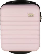 Princess Traveller Singapore - Underseater - Handbagage koffer geschikt voor oa Transavia, TUI, Vueling & WizzAir - Licht roze - ABS - 40x30x20cm - 19 liter