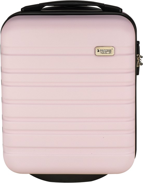 Princess Traveller Singapore - Underseater - Handbagage koffer - Licht roze - ABS - 40x30x20cm - 19 liter