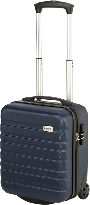 Princess Traveller Singapore - Underseater - Handbagage koffer - Donker Blauw - ABS - 40x30x20cm - 19 liter