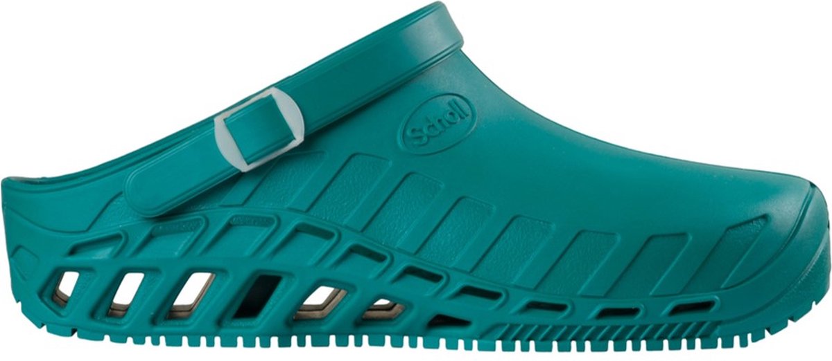 Scholl CLOG EVO Tpr -U Emerald Unisex Clogs Emerald