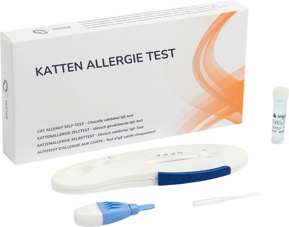 Goedkoopste Katten Allergie Test - Allergietesten - Allergie Test - Kattenallergie - Allergie Kat - Zelftest - The Tester