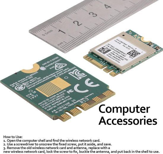 QCNFA765 WIFI 6E Scheda Di Rete Wireless 2.4G/5G/6G 5374Mbps Bluetooth 53 Wifi M2 Modulo Ngff Per Win10 Win11~p184430957 QCNFA765 WIFI 6E Scheda Di Rete Wireless 2.4G/5G/6G 5374Mbps Bluetooth 53 Wifi M2 Modulo Ngff Per Win10 Win11~p184430957