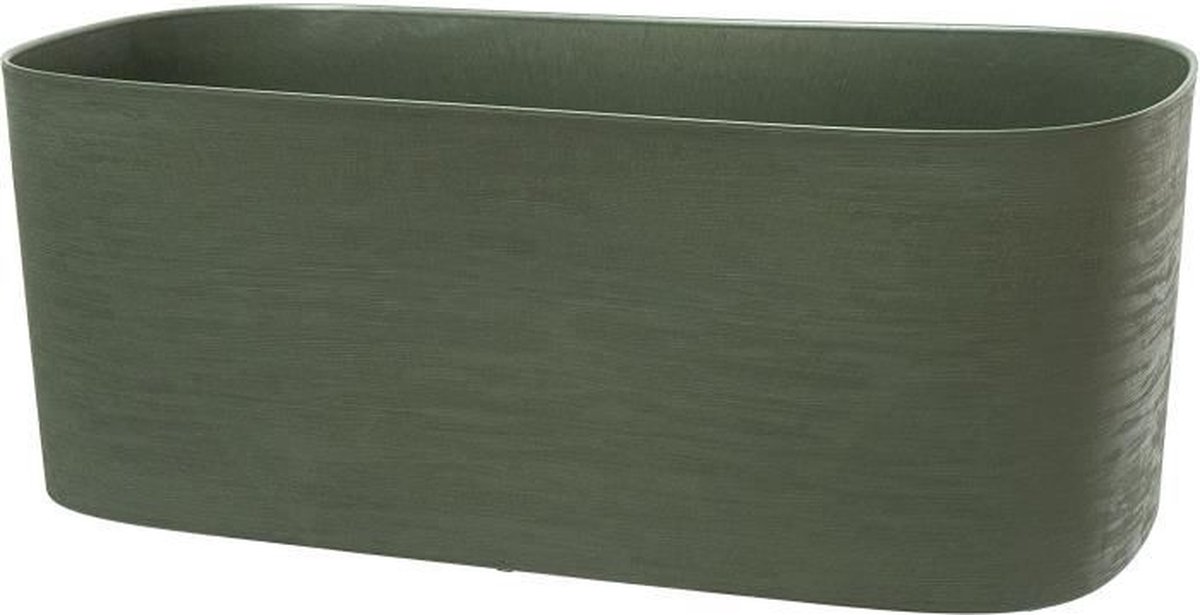 Jardiniere + waterreserve - GARDEN ID Respect - Groengroen 50 x 17 cm - 100% huishoudelijk afval - 100% recyclebaar