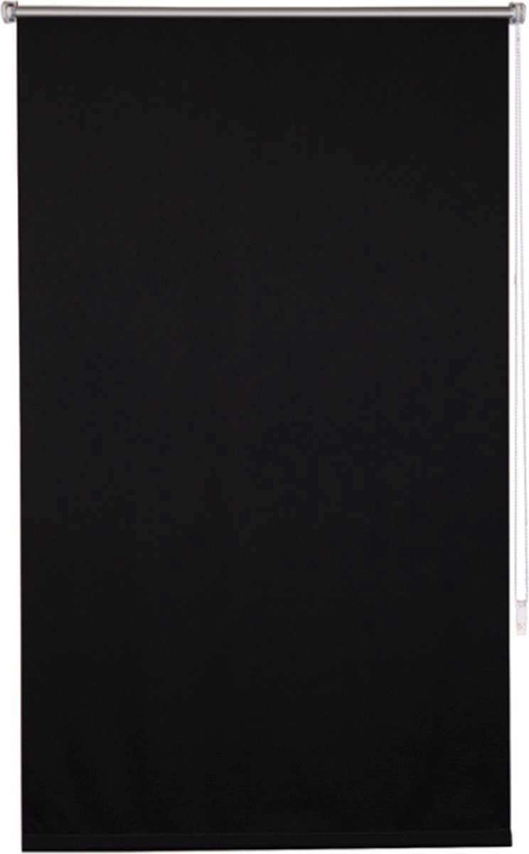Bolt Edge Rolgordijn Deluxe - Zwart - 60x160cm - Verduisterend - Isolerend - Zonder boren