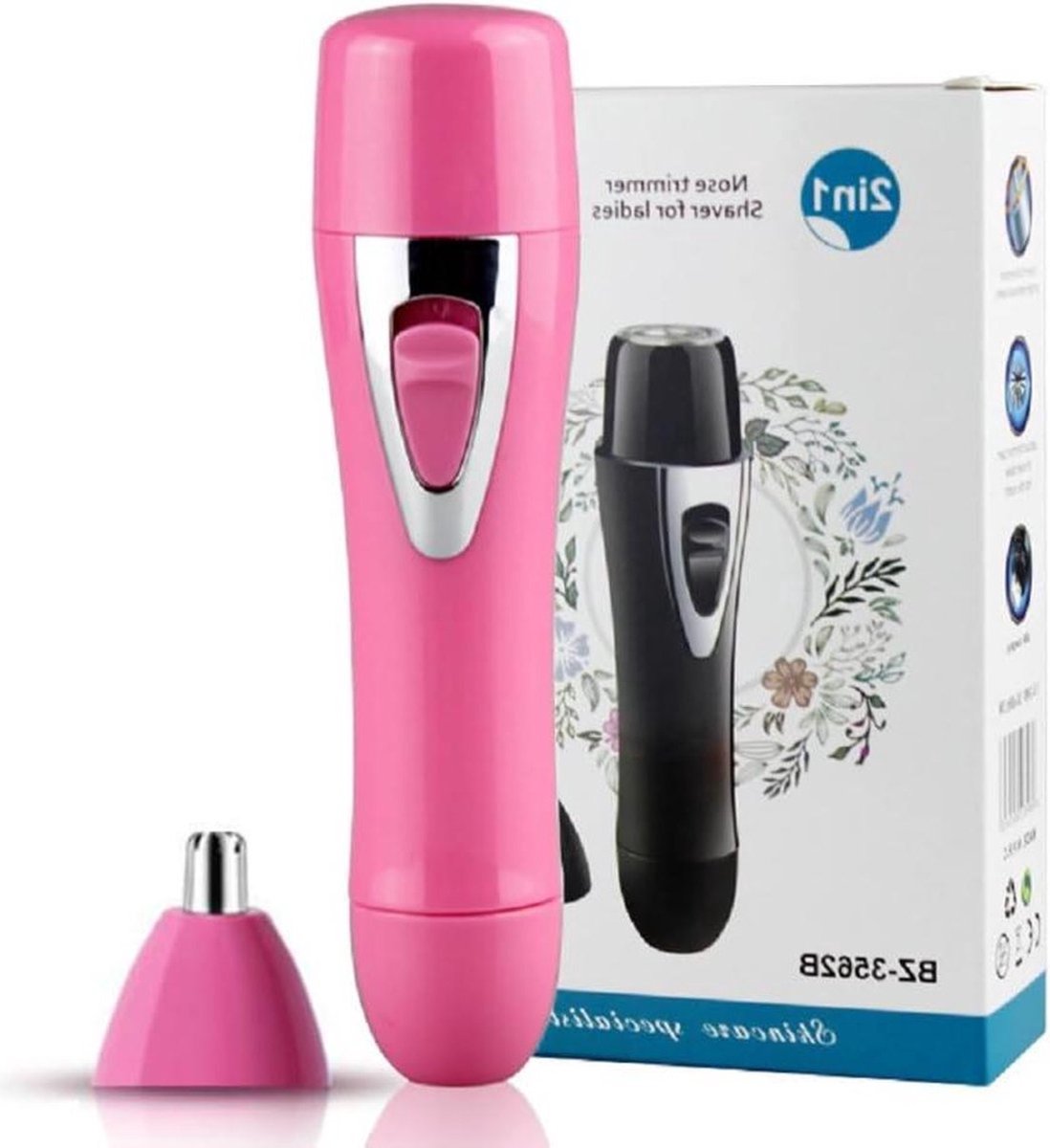 Elektrisch scheerapparaat voor dames - Pijnloze gezichtshaarverwijderaar - Oplaadbare neushaartrimmer - Waterdichte dame scheerapparaat - Bikinitrimmer - Lichaam - Gezicht - Bikinigebied - Gebruik.