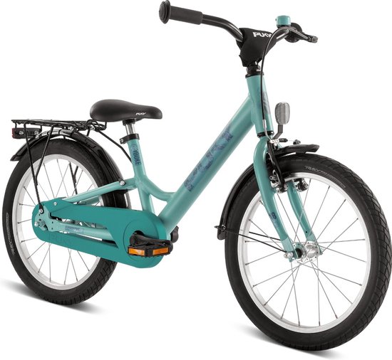 Puky Kinderfiets 18 Youke in turquoise van Puky — afbeelding 2
