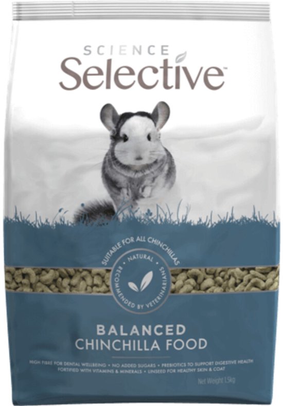 Supreme Science Selective Chinchilla - 4 x 1,5 kg - Voordeelverpakking