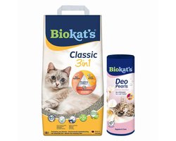 Biokat's Biokat's Classic & Deo Pearls Babypoeder - x - Voordeelverpakking