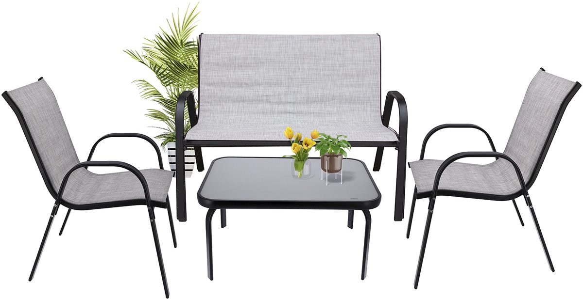 TUINMEUBILAIR terrasset tafelstoelen