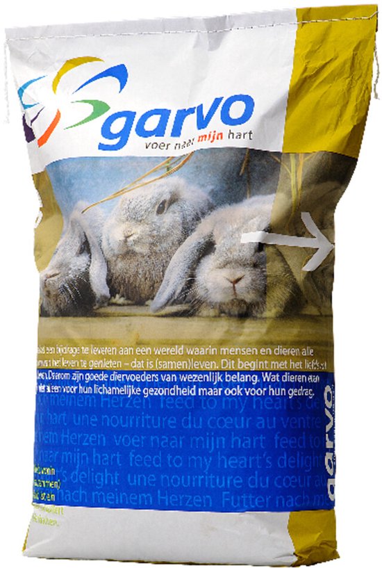 Garvo Konijnenvoer Alfabrok Junior 20 kg